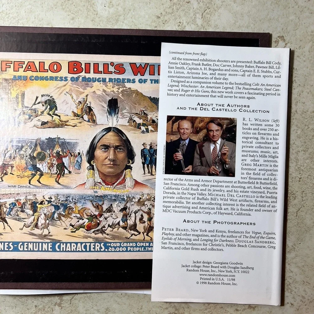 BUFFALO BILL'S WILD WEST: AN AMERICAN‎ LEGEND SIGNED LIMITED EDITION BOOK NR